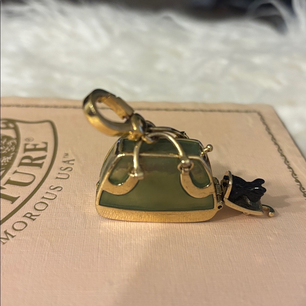 🩷PRICE IS FIRM💗Juicy Couture Charm Dog Carrier Bag Like New Excellent Con…